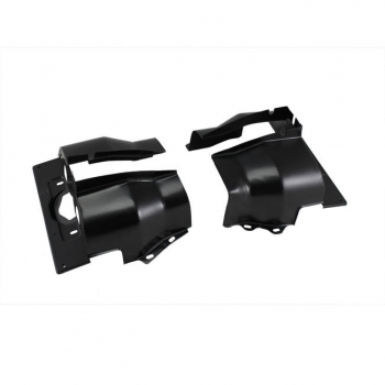 Zylinderabdeckbleche Einkanal , 13-1600 , schwarz