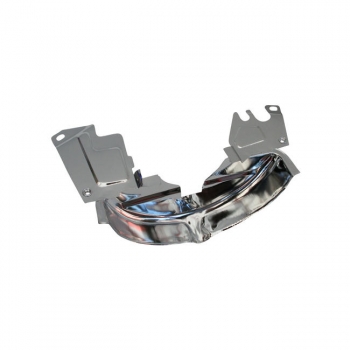 Unteres Riemenscheibenabdeckblech, chrom