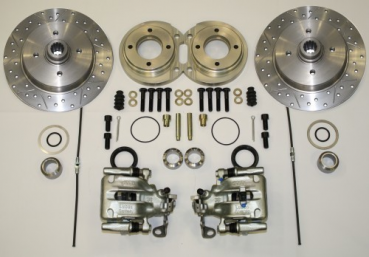 Bremsanlage Käfer HA 130/4 Pendelachse , gelocht und geschlitzt