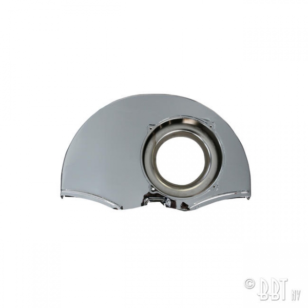 Chrom Gebläsekasten mit "Hundehütte" OHNE Heizungsanschluss