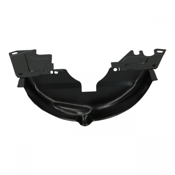 Unteres Riemenscheibenabdeckblech, schwarz