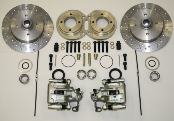 Bremsanlage Käfer HA 130/4 Pendelachse , gelocht und geschlitzt