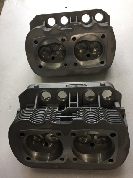 Typ1 044 er Zylinderköpfe 40 EV 35,5 AV langes Kerzengewinde